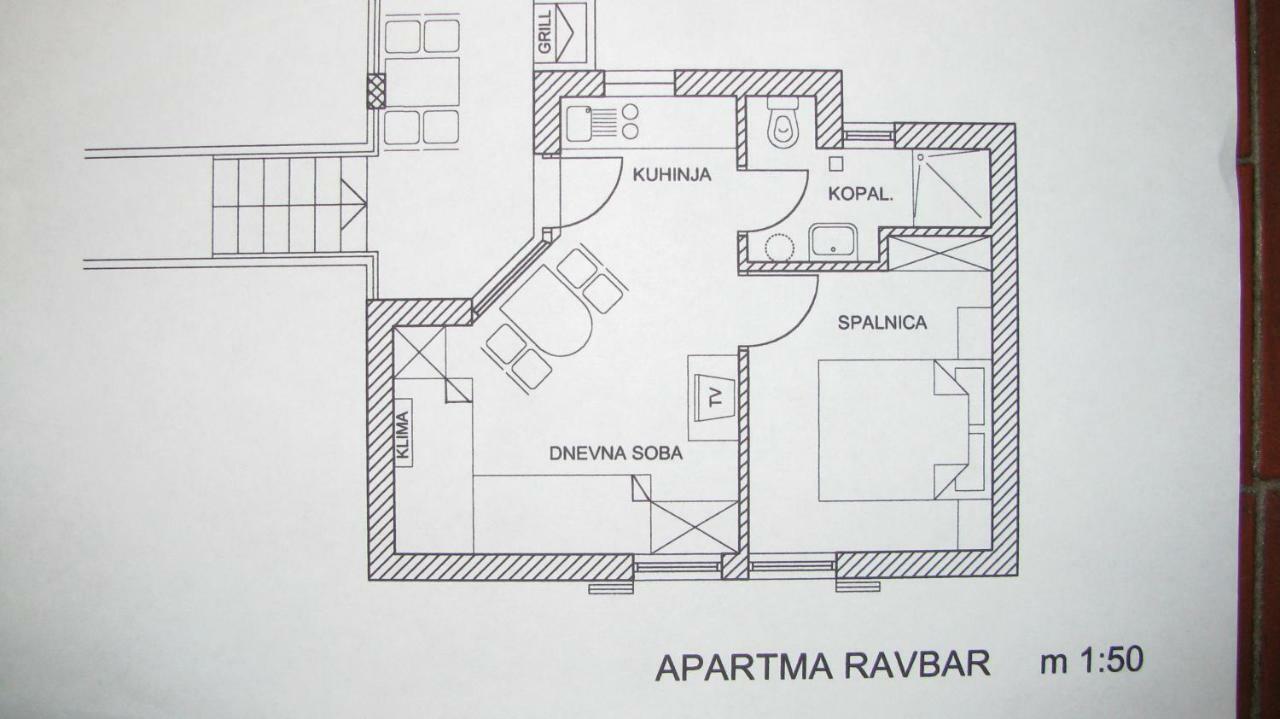 Apartma Ravbar Portorož Exterior foto
